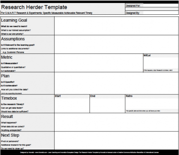 Research herder template